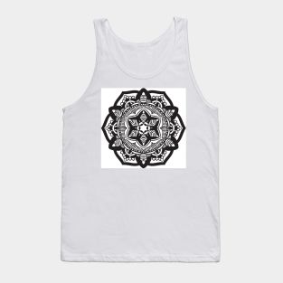 Decorative Flora On Tank Top